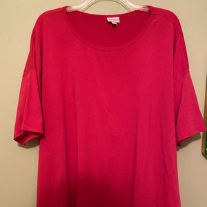 LulaRoe Irma, pink 3X